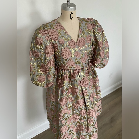 Dream x Anthropologie - Floral Spectrum Wrap Dress - Picture 6 of 12